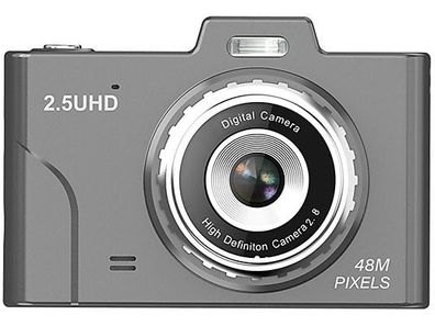 Studentenkamera Digitalkamera HD-Doppelkamera 48M Foto Video Schwarz Kamera