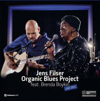 Jens Filser: Organic Blues Project - Live 2021 (180g) - - (Vinyl / Rock (Vinyl))