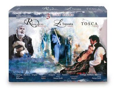 Giuseppe Verdi (1813-1901): 3 Opernfilme - Naxos 0747313537457 - (DVD Video / Classi