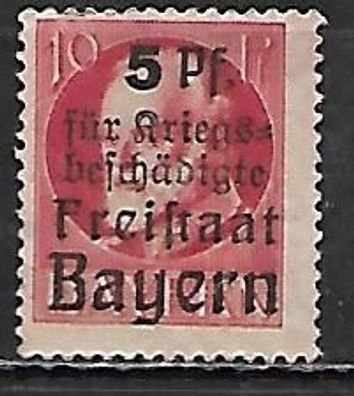 Altdeutschland Bayern postfrisch Michel-Nummer 171A
