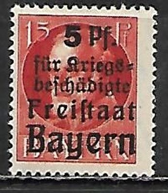 Altdeutschland Bayern postfrisch Michel-Nummer 172A