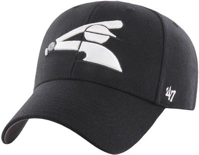 Chicago White Sox Schwarze High Profile Cap - MLB ´47 Brand USA Import Basecaps