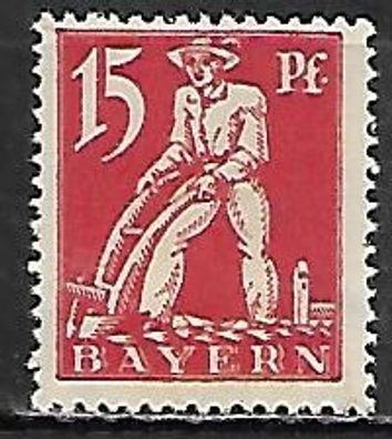 Altdeutschland Bayern postfrisch Michel-Nummer 180