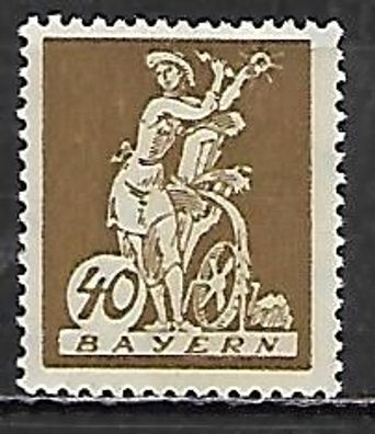 Altdeutschland Bayern postfrisch Michel-Nummer 183