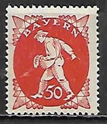 Altdeutschland Bayern postfrisch Michel-Nummer 184