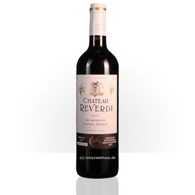 Château Cantemerle 2015 Château Reverdi Cru Bourgeois Listrac-Médoc 0.75 Liter