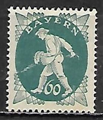Altdeutschland Bayern postfrisch Michel-Nummer 185