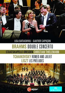 Johannes Brahms (1833-1897): Konzert für Violine, Cello & Orchester h-moll op.102 ...