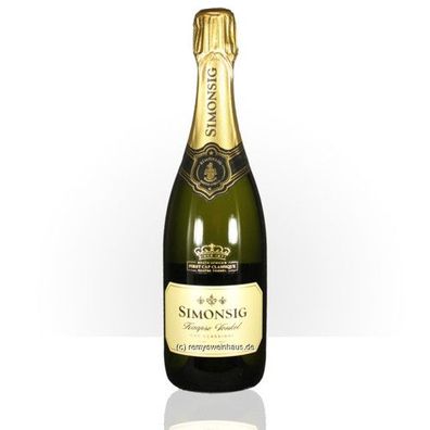 Simonsig 2022 Kaapse Vonkel Methode Cap Classique Brut Schaumwein Südafrika 0.75