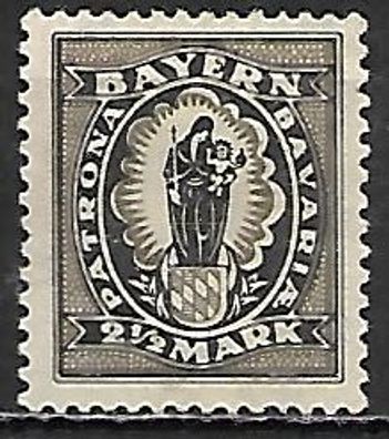 Altdeutschland Bayern postfrisch Michel-Nummer 191