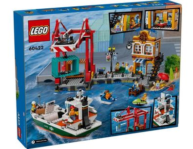 Lego City Hafen mit Frachtschiff (60422)