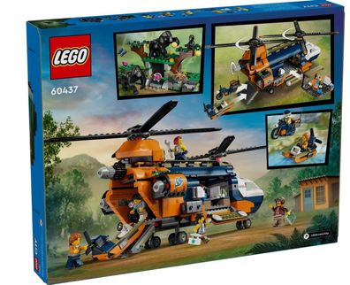 Lego City Dschungelforscher-Hubschrauber (60437)