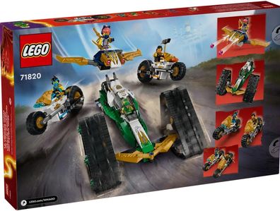 Lego Ninjago 71820 Kombi-Raupe des Ninja-Teams