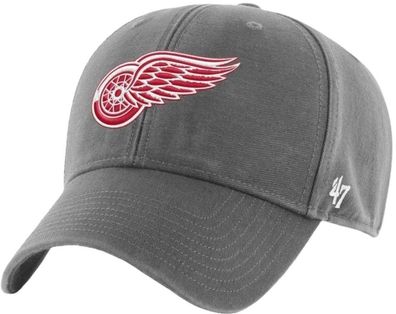 Detroit Red Wings NHL Graue Brand Legend Clean Up Cap -´47 Brand USA Import Basecaps