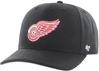 Detroit Red Wings NHL Black Contender Flexfit S-M Cap - ´47 Brand USA Import Basecaps