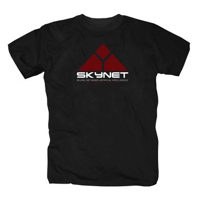 Skynet Terminator Fandom Film Computer Netzwerk Kino TV Arnold S. T-Shirt S-5XL
