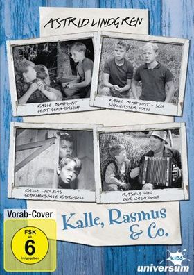 Astrid Lindgren 2 Filmklassiker (DVD) Kalle Blomquist & Rasmus...