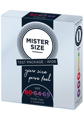 Mister Size - 60-64-69mm 3-pack - -