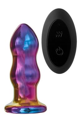 Dream Toys - Glamour GLASS REMOTE VIBE CURVED PLUG