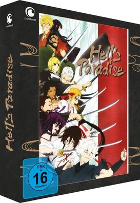 Hell´s Paradise - Staffel 1 - Vol.1 + Sammelschuber - Limited Edition - DVD NEU