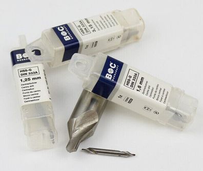 Zentrierbohrer HSS von 1,0mm bis 6,3mm verschiedene Größen nach Wahl