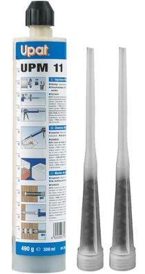 original Upat Injektionsmörtel UPM 11-300 ml mit 2 Statikmischern Neu