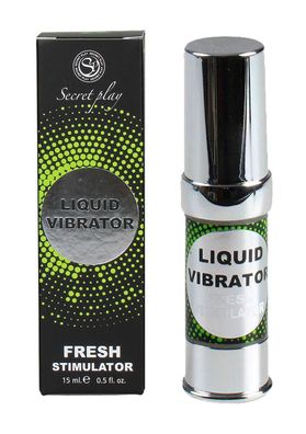 15 ml - Secret Play - Liquid Vibrator Fresh - -