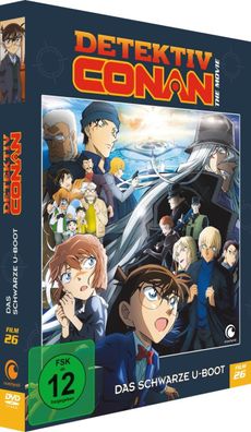 Detektiv Conan - 26. Film - Das schwarze U-Boot - Limited Edition - DVD - NEU