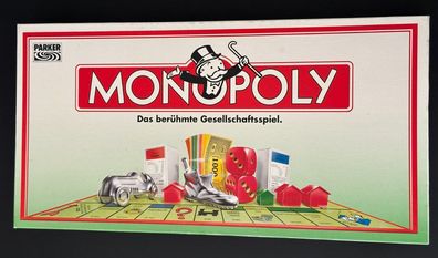Hasbro Monopoly Classic DM Version Familienspiel Gesellschaftsspiel Top Zustand