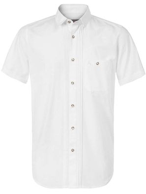 Trachtenhemd Bodo weiß - Größe: M
