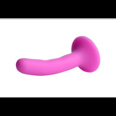 XR Brands - Silicone Strap-On Dildo - S - Pink