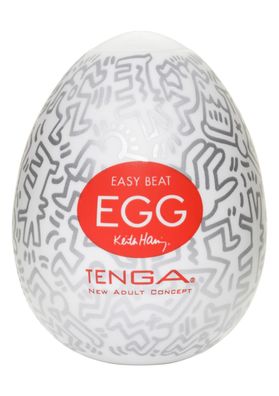Tenga - Keith Haring Egg Party (6PCS) - Transparen