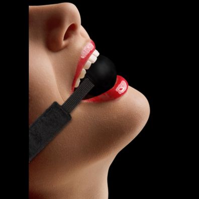 Ouch! by Shots - Adjustable Silicone Ball Gag