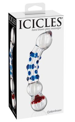 Icicles - No. 18 Clear/ Blue