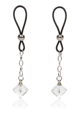 CalExotics - Nipple Jewelry Crystal Gem - Silber -