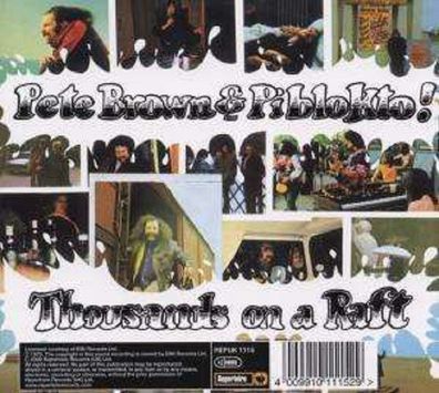 Pete Brown & Piblokto: Thousands On A Raft - Repertoire - (CD / Titel: H-P)