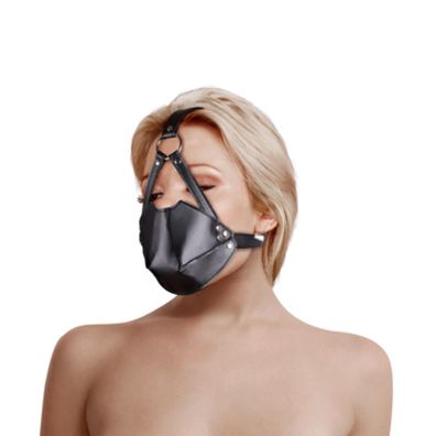 Ouch! by Shots - Head Harness with Mouth Cover and