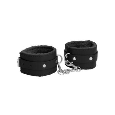 Ouch! by Shots - Plush Leather Ankle Cuffs
