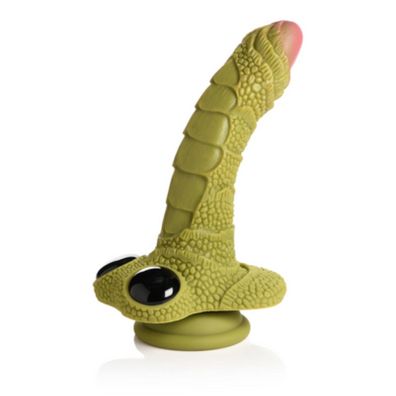 XR Brands - Swamp Monster Scaly Silicone Dildo - B