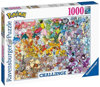 Pokemon Challenge - 1000 Teile Puzzle
