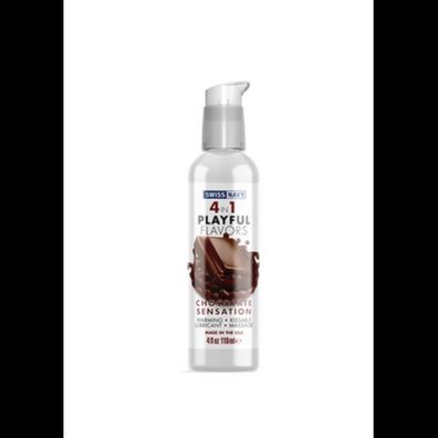 Swiss Navy - 118 ml - 4 In 1 Lubricant with Chocol