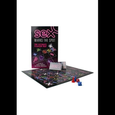 Adult Games - Sex Marks The Spot - Sexy Board Game