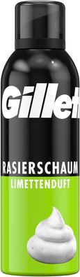 Gilette Rasierschaum Limettenduft 200 ml