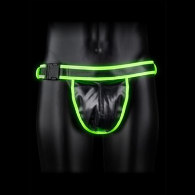Ouch! by Shots - Jockstrap with Buckle - Glow in t