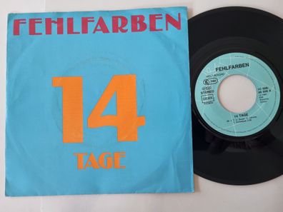 Fehlfarben - 14 Tage 7'' Vinyl Germany