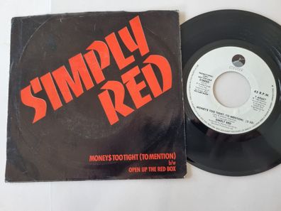 Simply Red - Money's too tight (to mention) 7'' Vinyl US PROMO