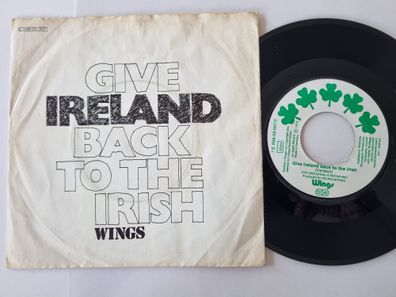 Wings/ Paul McCartney - Give Ireland back to the Irish 7'' Vinyl Germany
