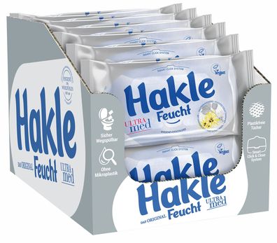 Hakle Feucht Ultra med 42 Blatt