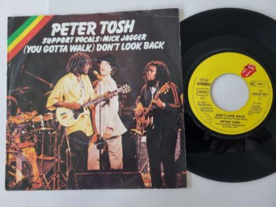 Peter Tosh & Mick Jagger - Don't look back 7'' Vinyl Germany