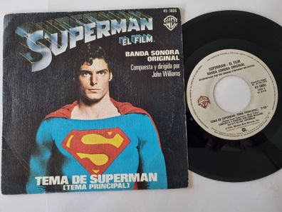 John Williams - Theme from Superman 7'' Vinyl Spain/ Christopher Reeves